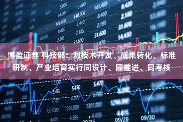 博盈证券 科技部：对技术开发、成果转化、标准研制、产业培育实行同设计、同推进、同考核